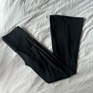 Aerie Black Flare Yoga Pants